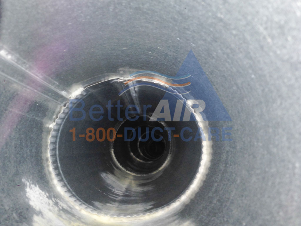 Cleaned Dryer Duct - Better Air Duct Cleaning