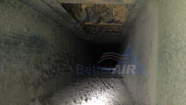 BEFORE - HVAC Air Duct Cleaning
