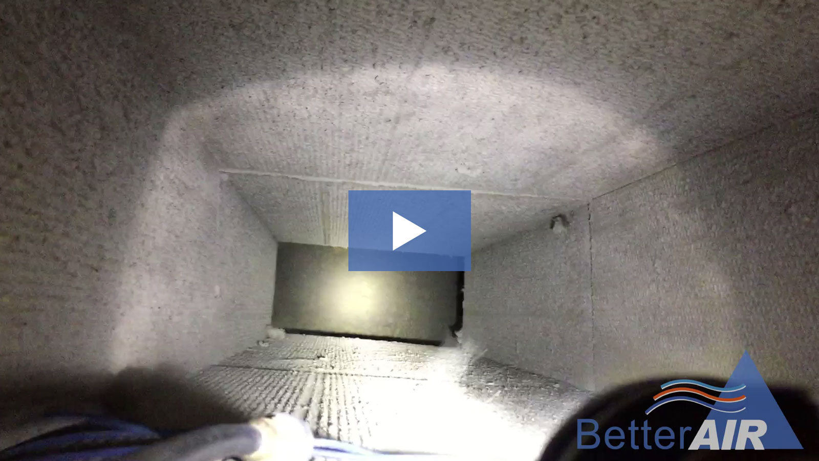 VIDEO: Our technician busy with Fiber Air Glass Duct cleaning